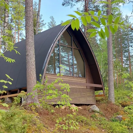 Private Lakefront Dome Sauna & Breakfast Lumous