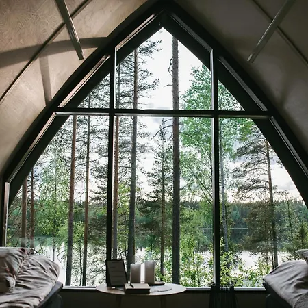 Private Lakefront Dome Sauna & Breakfast Lumous * Hankasalmi